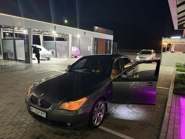 Серый БМВ 5 Серия, объемом двигателя 2.5 л и пробегом 269 тыс. км за 6600 $, фото 2 на Automoto.ua