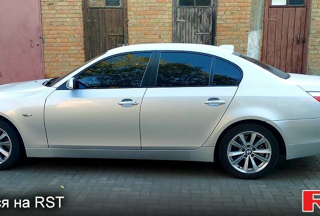 Серый БМВ 5 Серия, объемом двигателя 2 л и пробегом 244 тыс. км за 8500 $, фото 2 на Automoto.ua