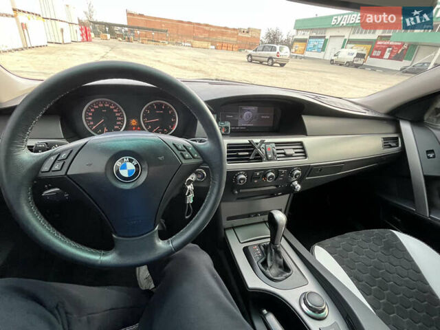 Серый БМВ 5 Серия, объемом двигателя 2.5 л и пробегом 330 тыс. км за 8000 $, фото 14 на Automoto.ua