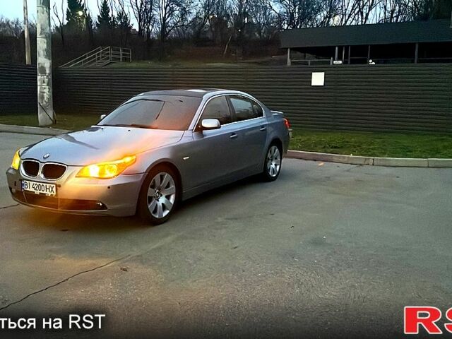 Серый БМВ 5 Серия, объемом двигателя 3 л и пробегом 294 тыс. км за 6500 $, фото 9 на Automoto.ua