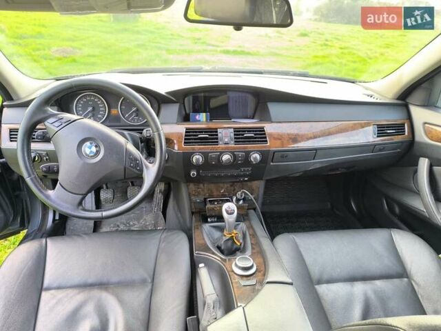 Серый БМВ 5 Серия, объемом двигателя 2 л и пробегом 314 тыс. км за 7499 $, фото 5 на Automoto.ua