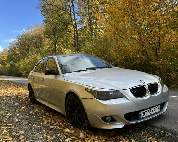 Серый БМВ 5 Серия, объемом двигателя 2.5 л и пробегом 476 тыс. км за 7600 $, фото 2 на Automoto.ua