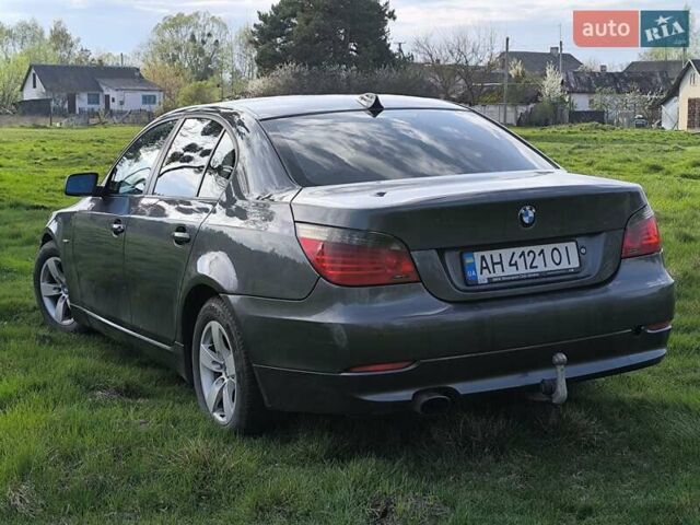 Серый БМВ 5 Серия, объемом двигателя 2 л и пробегом 314 тыс. км за 7499 $, фото 4 на Automoto.ua