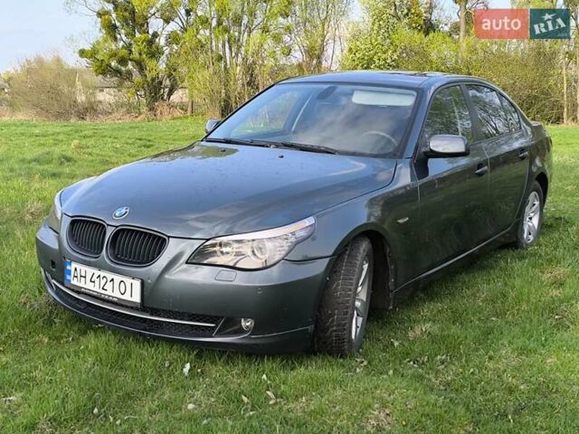 Серый БМВ 5 Серия, объемом двигателя 2 л и пробегом 314 тыс. км за 7499 $, фото 2 на Automoto.ua