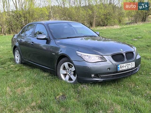 Серый БМВ 5 Серия, объемом двигателя 2 л и пробегом 314 тыс. км за 7499 $, фото 1 на Automoto.ua