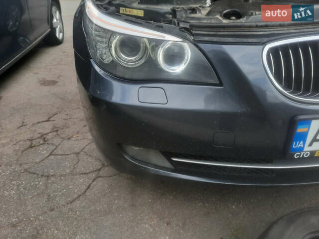 Серый БМВ 5 Серия, объемом двигателя 3 л и пробегом 280 тыс. км за 10200 $, фото 12 на Automoto.ua