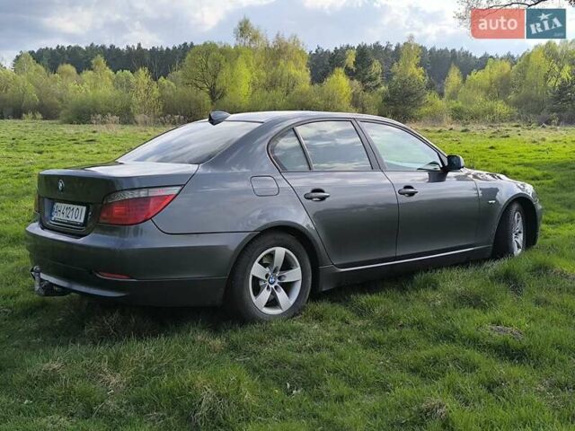 Серый БМВ 5 Серия, объемом двигателя 2 л и пробегом 314 тыс. км за 7499 $, фото 3 на Automoto.ua