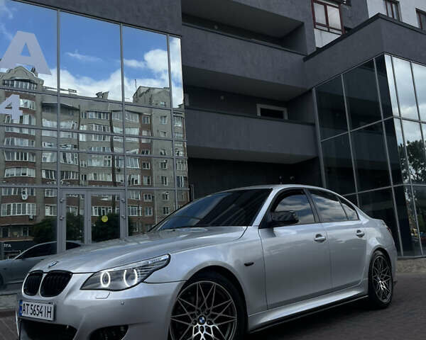 Серый БМВ 5 Серия, объемом двигателя 2.5 л и пробегом 366 тыс. км за 9299 $, фото 3 на Automoto.ua