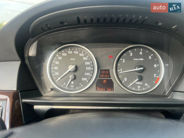 Серый БМВ 5 Серия, объемом двигателя 3 л и пробегом 275 тыс. км за 10200 $, фото 10 на Automoto.ua