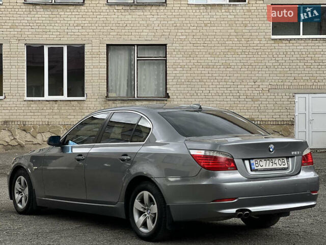 Серый БМВ 5 Серия, объемом двигателя 2.5 л и пробегом 255 тыс. км за 8750 $, фото 1 на Automoto.ua