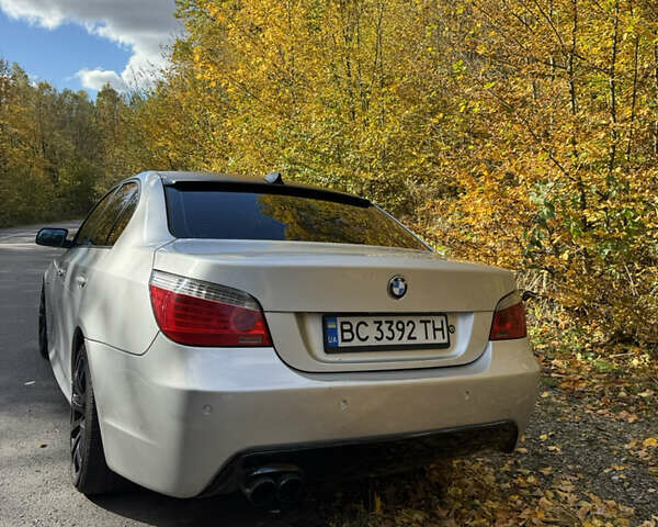 Серый БМВ 5 Серия, объемом двигателя 2.5 л и пробегом 476 тыс. км за 7600 $, фото 5 на Automoto.ua