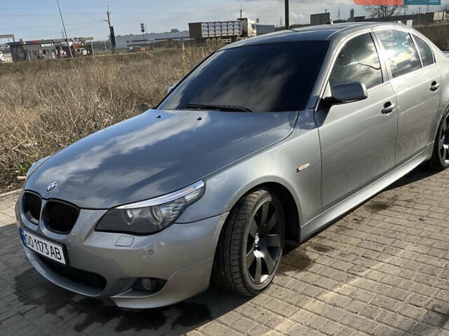 Серый БМВ 5 Серия, объемом двигателя 2 л и пробегом 372 тыс. км за 9500 $, фото 4 на Automoto.ua