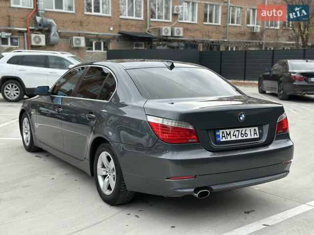 Серый БМВ 5 Серия, объемом двигателя 2 л и пробегом 402 тыс. км за 7950 $, фото 5 на Automoto.ua
