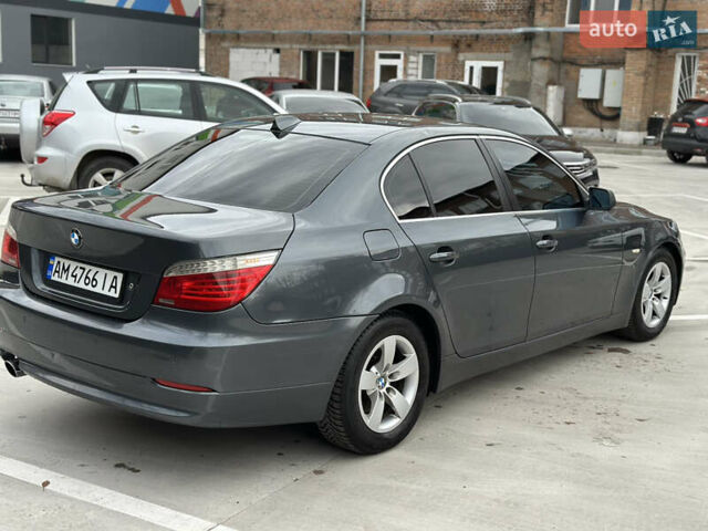 Серый БМВ 5 Серия, объемом двигателя 2 л и пробегом 402 тыс. км за 7950 $, фото 4 на Automoto.ua