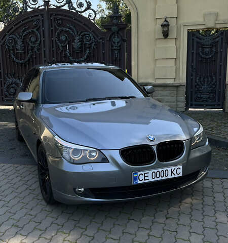 Серый БМВ 5 Серия, объемом двигателя 3 л и пробегом 280 тыс. км за 9500 $, фото 3 на Automoto.ua
