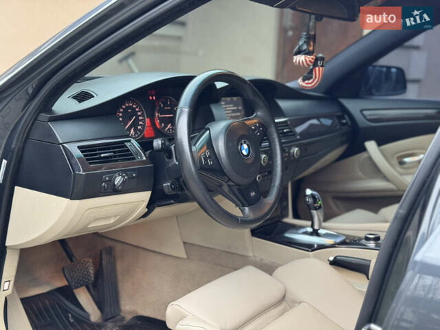 Серый БМВ 5 Серия, объемом двигателя 2 л и пробегом 360 тыс. км за 8750 $, фото 91 на Automoto.ua