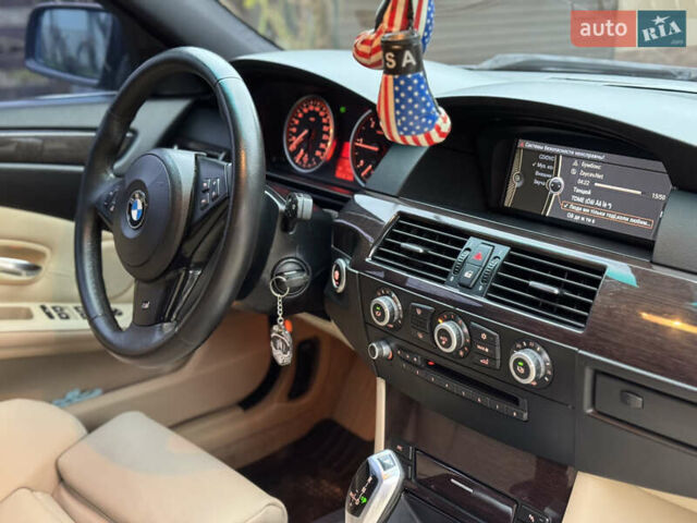 Серый БМВ 5 Серия, объемом двигателя 2 л и пробегом 360 тыс. км за 8750 $, фото 75 на Automoto.ua