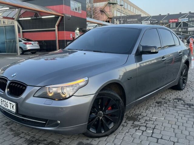 БМВ 5 Серия 2008 в Львове на Automoto.ua Серый БМВ 5 Серия, объемом двигателя 2 л и пробегом 385 тыс. км за 9200 $, фото 3 на Automoto.ua