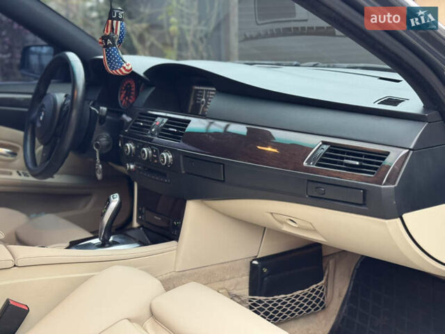 Серый БМВ 5 Серия, объемом двигателя 2 л и пробегом 360 тыс. км за 8750 $, фото 73 на Automoto.ua