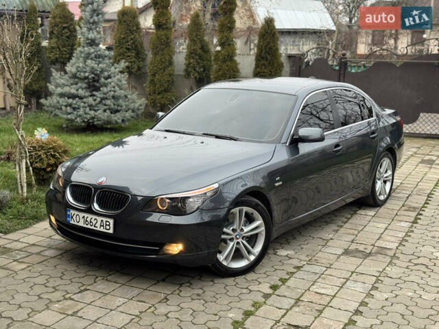 Серый БМВ 5 Серия, объемом двигателя 2 л и пробегом 360 тыс. км за 9850 $, фото 4 на Automoto.ua