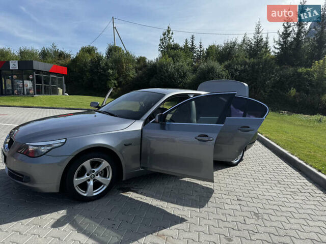 Серый БМВ 5 Серия, объемом двигателя 2 л и пробегом 242 тыс. км за 10100 $, фото 4 на Automoto.ua