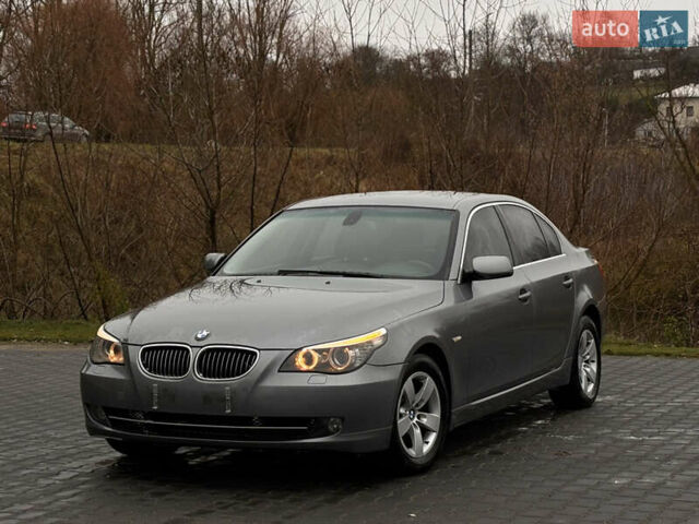 Серый БМВ 5 Серия, объемом двигателя 2.5 л и пробегом 250 тыс. км за 8250 $, фото 1 на Automoto.ua
