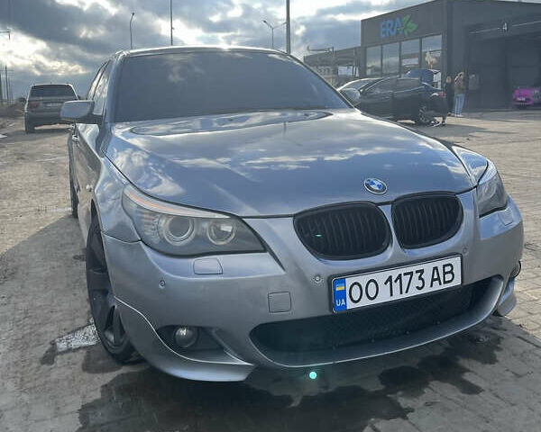Серый БМВ 5 Серия, объемом двигателя 2 л и пробегом 372 тыс. км за 9500 $, фото 1 на Automoto.ua