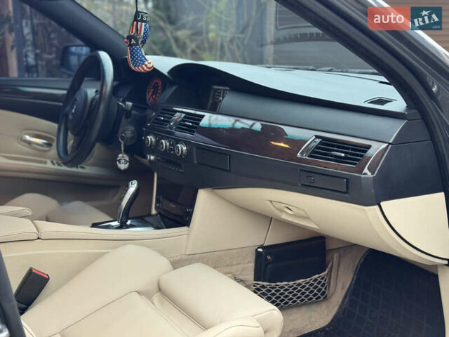 Серый БМВ 5 Серия, объемом двигателя 2 л и пробегом 360 тыс. км за 8750 $, фото 63 на Automoto.ua