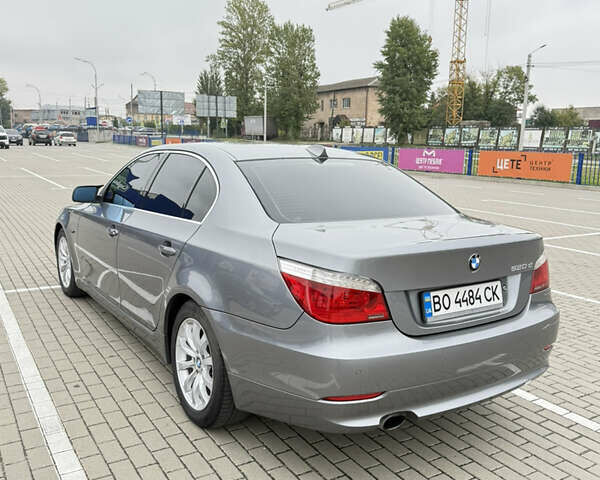 Серый БМВ 5 Серия, объемом двигателя 2 л и пробегом 297 тыс. км за 9200 $, фото 9 на Automoto.ua