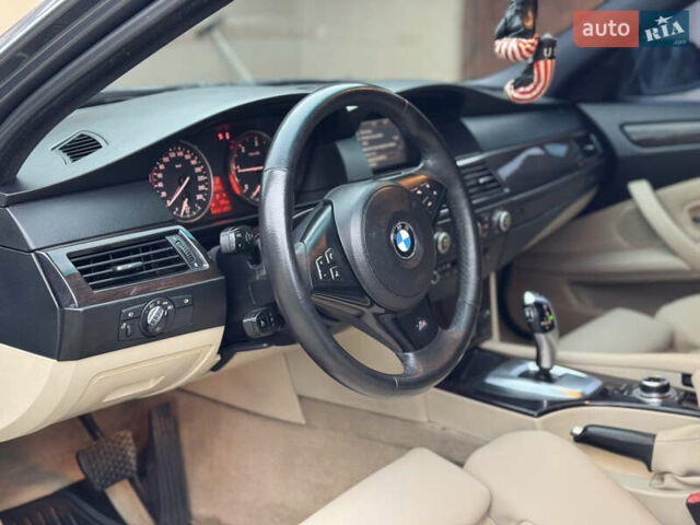 Серый БМВ 5 Серия, объемом двигателя 2 л и пробегом 360 тыс. км за 8750 $, фото 94 на Automoto.ua