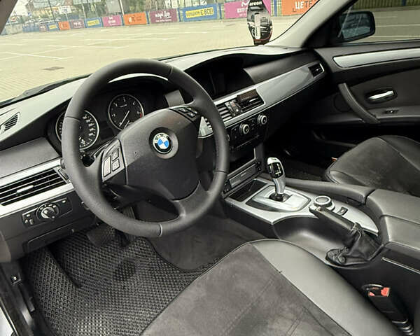 Серый БМВ 5 Серия, объемом двигателя 2 л и пробегом 297 тыс. км за 9200 $, фото 12 на Automoto.ua