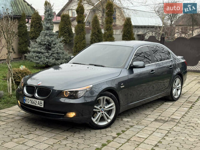 Серый БМВ 5 Серия, объемом двигателя 2 л и пробегом 360 тыс. км за 9850 $, фото 3 на Automoto.ua