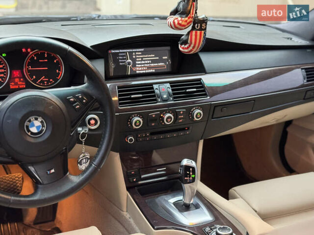 Серый БМВ 5 Серия, объемом двигателя 2 л и пробегом 360 тыс. км за 9850 $, фото 91 на Automoto.ua