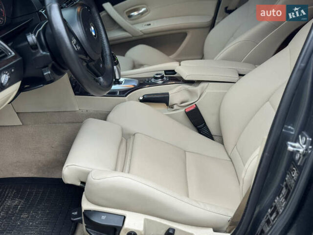 Серый БМВ 5 Серия, объемом двигателя 2 л и пробегом 360 тыс. км за 8750 $, фото 93 на Automoto.ua