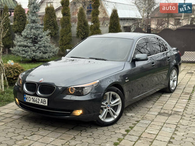 Серый БМВ 5 Серия, объемом двигателя 2 л и пробегом 360 тыс. км за 8750 $, фото 1 на Automoto.ua