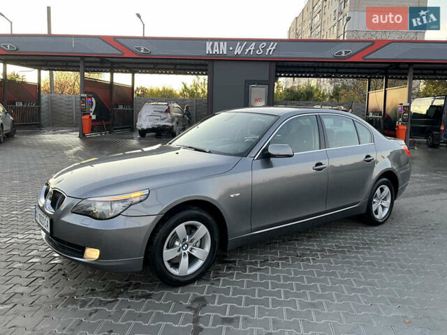 Серый БМВ 5 Серия, объемом двигателя 2 л и пробегом 187 тыс. км за 7900 $, фото 4 на Automoto.ua