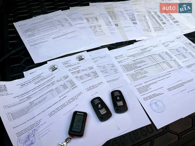 Серый БМВ 5 Серия, объемом двигателя 2 л и пробегом 187 тыс. км за 7900 $, фото 1 на Automoto.ua