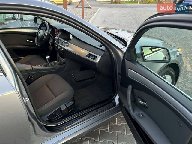 Серый БМВ 5 Серия, объемом двигателя 2 л и пробегом 187 тыс. км за 7900 $, фото 19 на Automoto.ua