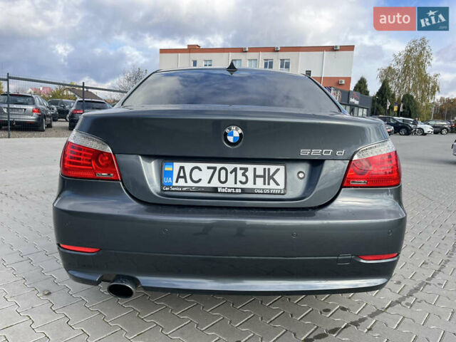 БМВ 5 Серия 2009 в Виннице на Automoto.ua Серый БМВ 5 Серия, объемом двигателя 2 л и пробегом 205 тыс. км за 11700 $, фото 6 на Automoto.ua