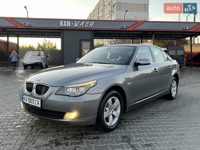 Серый БМВ 5 Серия, объемом двигателя 2 л и пробегом 187 тыс. км за 7900 $, фото 3 на Automoto.ua