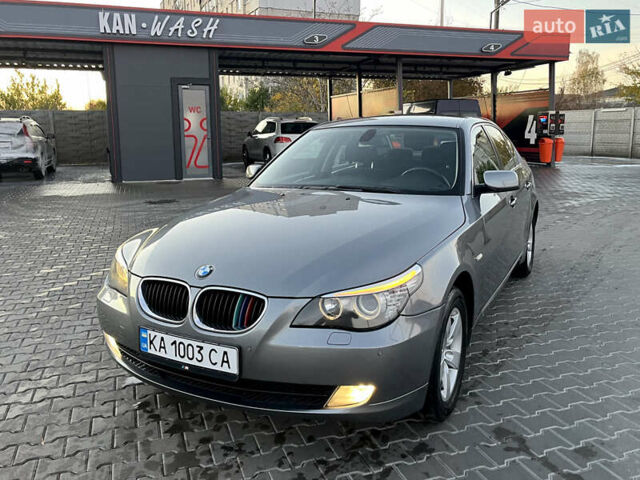Серый БМВ 5 Серия, объемом двигателя 2 л и пробегом 187 тыс. км за 7900 $, фото 2 на Automoto.ua