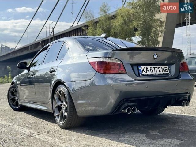 Серый БМВ 5 Серия, объемом двигателя 3 л и пробегом 307 тыс. км за 8600 $, фото 2 на Automoto.ua