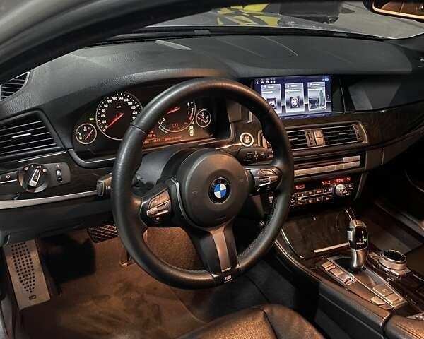 Серый БМВ 5 Серия, объемом двигателя 3 л и пробегом 165 тыс. км за 15500 $, фото 19 на Automoto.ua