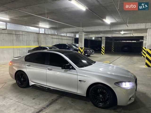 Серый БМВ 5 Серия, объемом двигателя 3 л и пробегом 165 тыс. км за 15500 $, фото 2 на Automoto.ua