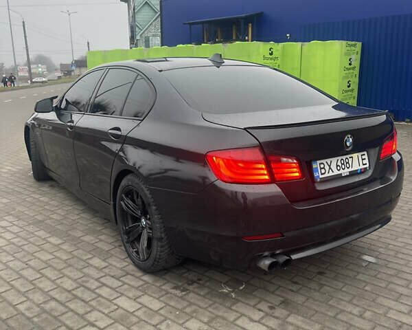 Серый БМВ 5 Серия, объемом двигателя 2 л и пробегом 299 тыс. км за 12500 $, фото 9 на Automoto.ua