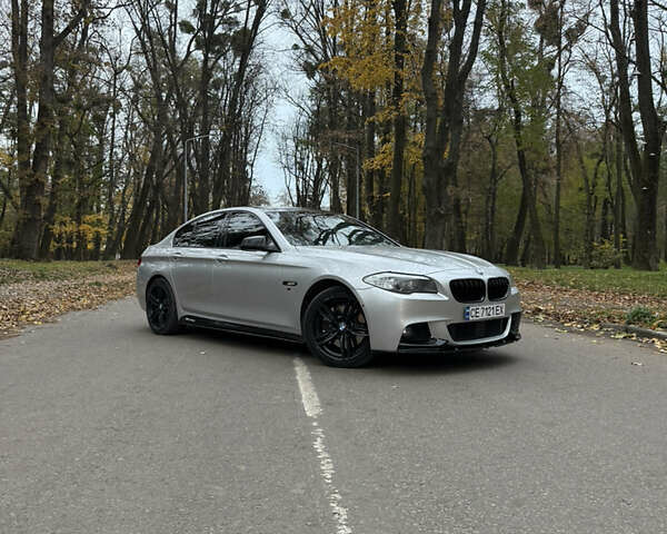 Серый БМВ 5 Серия, объемом двигателя 2.99 л и пробегом 285 тыс. км за 15000 $, фото 17 на Automoto.ua