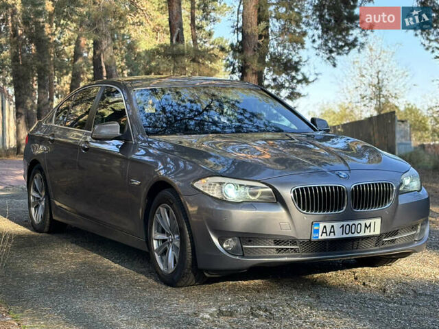 Серый БМВ 5 Серия, объемом двигателя 2.5 л и пробегом 128 тыс. км за 12900 $, фото 2 на Automoto.ua