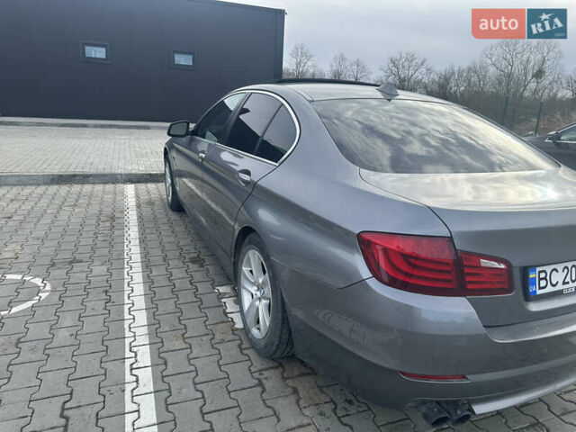 Серый БМВ 5 Серия, объемом двигателя 2 л и пробегом 191 тыс. км за 11000 $, фото 2 на Automoto.ua