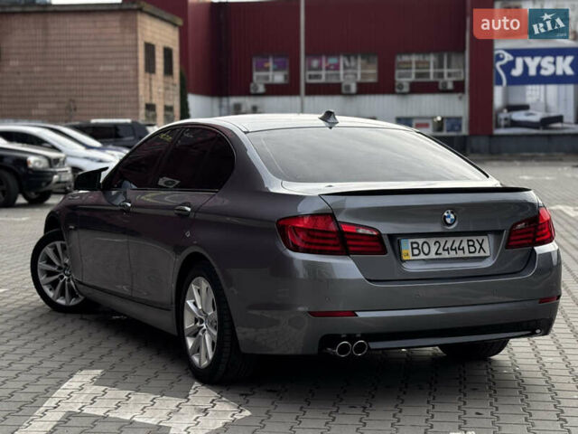 Серый БМВ 5 Серия, объемом двигателя 2 л и пробегом 260 тыс. км за 15450 $, фото 11 на Automoto.ua