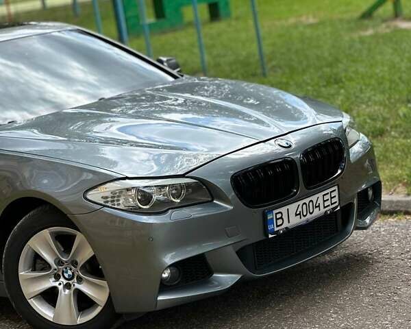 Серый БМВ 5 Серия, объемом двигателя 2 л и пробегом 265 тыс. км за 12299 $, фото 10 на Automoto.ua